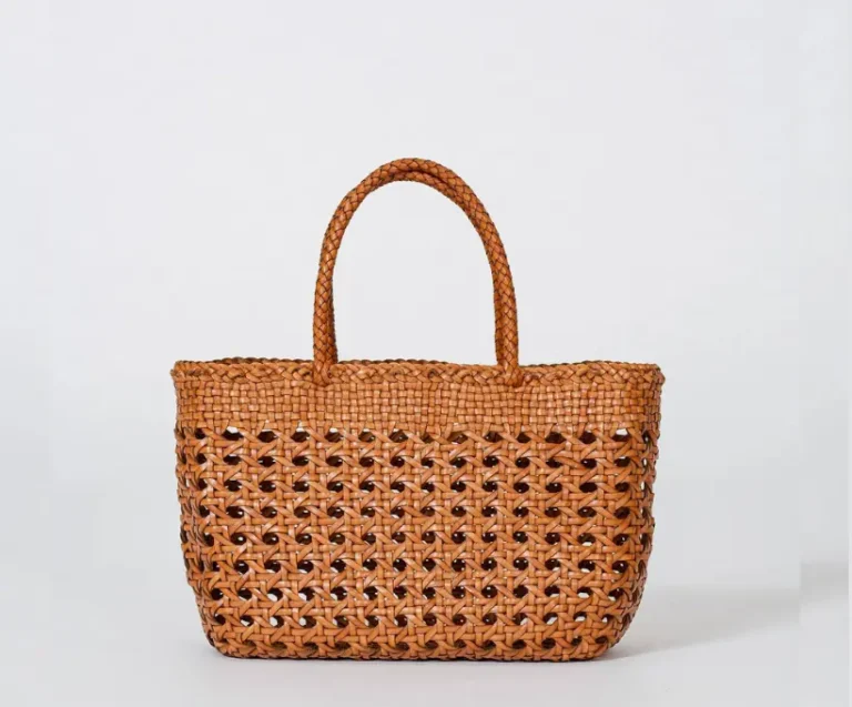 Handmade leather woven bags Draggon Diffusion india