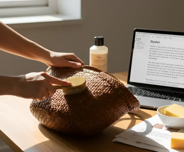 How to Care for a Woven Leather Bag - Step by Step (For Long Life)